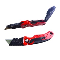 нож для гипсокартона складной, металлический, 4 запасных лезвия sk5, "maximum" мх 09332 оптом