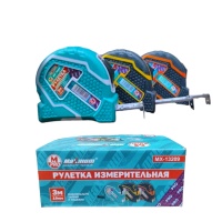 рулетка измерительная  3 м * 19 мм, тип 110, обрезиненный ударопрочный пластик, "maximum" mx 13209 оптом