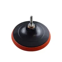 Тарелка опорная 8×125 мм для УШМ, с липучкой, цилиндрический хвостовик, "MAXIMUM" (Максимум)MX 46092